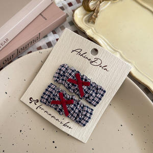 Kore okul tarzı yay firkete zarif dantel büyük bağırsak daire tatlı çocuk saç aksesuarı - Product Image 4