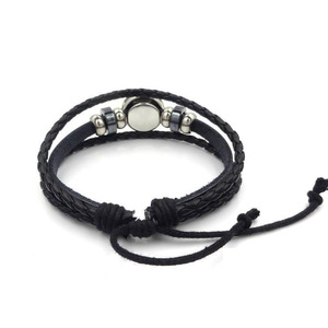 Pulseras de Cuero con Logotipo de Equipo de Baloncesto al por Mayor, Pulsera Deportiva de Alta Calidad de los Golden State Warriors, Chicago <span class=keywords><strong>Bulls</strong></span> - Product Image 6