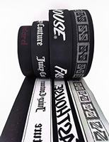 Ceinture élastique Jacquard en Nylon avec Logo personnalisé