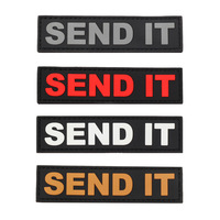 Prêt à expédier : Patch en PVC 3D en caoutchouc de la série de lettres « BUT DID YOU DIE », insigne moral personnalisable, adapté aux sacs à dos tactiques
