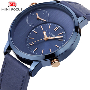 <span class=keywords><strong>Mini</strong></span> <span class=keywords><strong>Focus</strong></span> MF0035G <span class=keywords><strong>MF</strong></span> 0035 Manos luminosas impermeables Correa de cuero genuino <span class=keywords><strong>Reloj</strong></span> de cuarzo de negocios para hombres Montre <span class=keywords><strong>Reloj</strong></span> Homme Uhr - Product Image 6