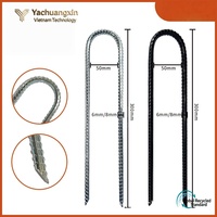 Piquets de tente en métal en forme de U pour le camping en extérieur, toutes saisons, utilisation DIY