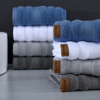 Serviettes de bain 100 % coton en gros, douces et luxueuses, pour hôtel et spa, ensemble de serviettes, personnalisation OEM disponible