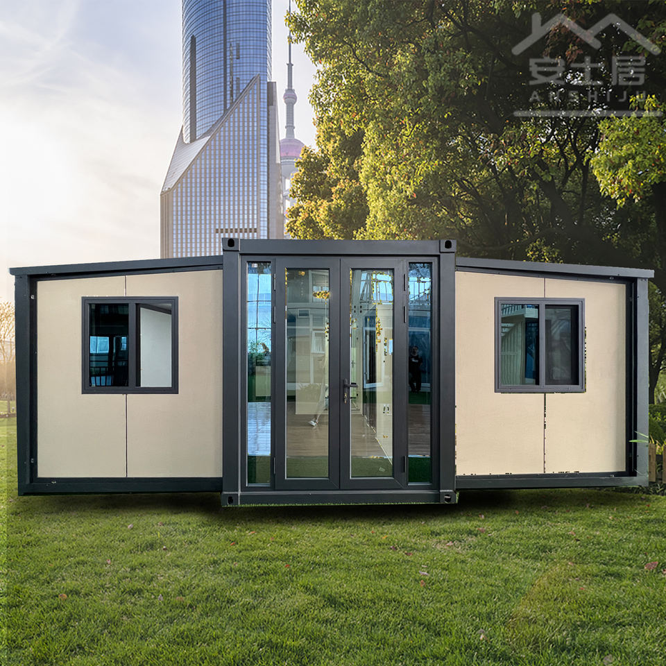 Anshiju Luxury 20ft Expandable Steel Sandwich Panel Container House 2 ...