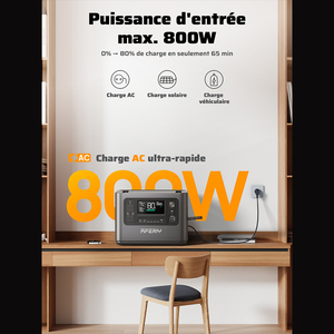 2025 thiết kế mới ứng dụng chức năng AF-P110-E 1008wh năng lượng mặt trời Máy phát điện khẩn cấp cung cấp điện cho nhà máy điện cầm tay Máy phát điện - Product Image 4