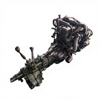 Moteur diesel d'occasion 4JB1T Dmax 4JB1 avec turbo et boîte de vitesses manuelle pour Isuzu Pickup