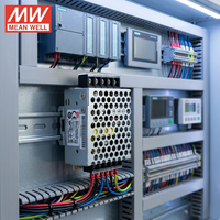 Alimentation à découpage Meanwell 15W 5V 3A RS-15-5 Mini SMPS Convertisseur d'alimentation CC pour réparation mobile Disjoncteurs Whoosh
