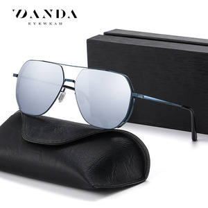 Lunettes de soleil DANDA rectangulaires polarisées UV400 pour hommes, conduite, JS8515, mode, monture complète - Product Image 3