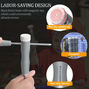 Kingsdun 9 trong 1 chất lượng cao Screwdriver Set sửa chữa chuyên nghiệp công cụ Kit với kích thước khác nhau rãnh và Philips tua vít - Product Image 3