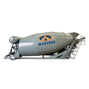 Concrete Agitator Large Capacity Transfer Mixer Tank Stainless Steel Cement Tank With Mixer