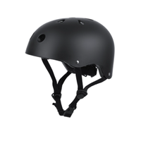 Casque de protection pour trottinette/vélo certifié CE, équipement de protection durable fabriqué en Chine, noir/bleu
