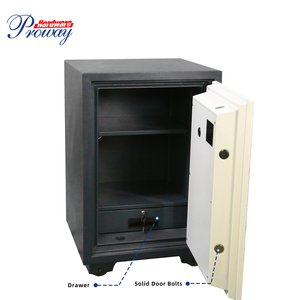 Hộp két sắt chống cháy hạng nặng, chống cháy, khóa điện tử, có chìa khóa dự phòng - Product Image 5