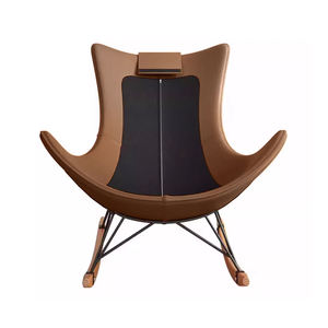 Fauteuil inclinable moderne de qualité supérieure, confortable et relaxant, pour salon, salle à manger, chambre à coucher, fauteuil à bascule - Product Image 6