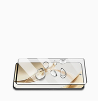 Protection d'écran en verre trempé 3D incurvé ultra-fin HD 9H avec colle sur les bords pour Huawei Pura 90 Ultra Nova 14 Ultra Mate 70
