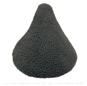 カスタマイズされたポータブル自転車サドルカバーテディベルベット<span class=keywords><strong>EVA</strong></span>スポンジパッド入り屋外ライディング座り心地-ロードバイクアプリケーション - Product Image 6