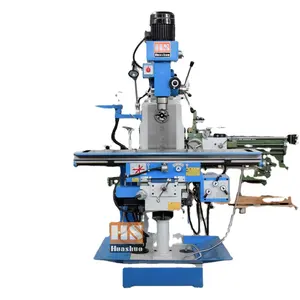 3 Axis Automatic feed Vertical drill and mill machine ZX6332A milling drilling machine