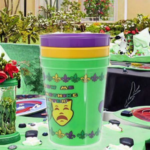 แก้วพลาสติกแบบใช้ซ้ำได้สำหรับงานมาร์ดิกราส์ (25 ชิ้น) ขนาด 16 ออ<span class=keywords><strong>น</strong></span>ซ์ - สำหรับดื่มโดยตรง - ปลอดสาร BPA และเป็<span class=keywords><strong>น</strong></span>มิตรกับสิ่งแวดล้อม - อุปกรณ์จัดปาร์ตี้ - ภาชนะสำหรับเครื่องดื่ม - Product Image 3