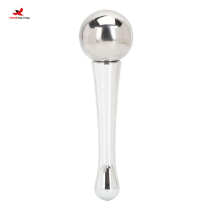 Nouveauté HQ Mixed Proc Discount : Globes de glace en acier inoxydable pour le soin du visage, du corps et des yeux à domicile, outil de soin de la peau, rouleau de glace à main - Product Image 2