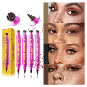 Stylo tampon double embout pour taches de rousseur, bâton de contour liquide à pointe unique pour le maquillage du visage et le dotting DIY - Product Image 2