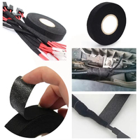 Ruban en polaire pour harnais de voiture, tissu simple, résistant à la chaleur, isolation phonique, flexible, durable, réduction de prix pour les achats en gros