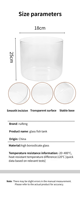 Bocal en verre transparent épais moderne à usage domestique-Poisson de bureau pour vase à fleurs au sol du réservoir Spécifications multiples disponibles