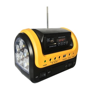 Kit de système d'énergie solaire portable pour la maison, station d'éclairage solaire domestique, fonction radio MP3, chargeur de téléphone, mini système d'énergie solaire pour la maison - Product Image 2