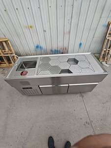 Oem bán buôn với tủ lạnh thép không gỉ Cocktail Bar Trạm đa chức năng bartender trạm Băng hồ bơi được sử dụng trong thanh - Product Image 4