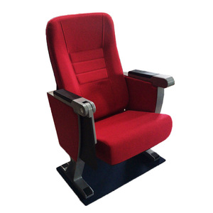 Fauteuil de cinéma Masao en tissu rouge avec accoudoirs YD-6668, sièges de théâtre - Product Image 3