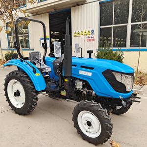 เครื่องยนต์ดีเซลสำหรับการเกษตร จัดส่งฟรี มาตรฐานยูโร 5 CE EPA รถแทรกเตอร์ขนาดเล็ก 60 แรงม้า ขับเคลื่อน 4 ล้อ รถแทรกเตอร์ขนาดกะทัดรัดสำหรับการเกษตร - Product Image 3