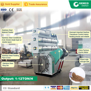 Machine à granulés d'aliments pour poissons <span class=keywords><strong>marins</strong></span> et de différentes espèces (crevettes, crabes, groupers, esturgeons) avec variateur de fréquence (VFD) / IE3 / IE4 - Product Image 4