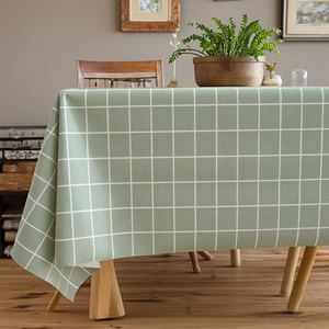 Boen gingham PVC bảng vải nhựa in Khăn trải bàn hiện đại hoa cho bên nhà sử dụng ngoài trời - Product Image 1