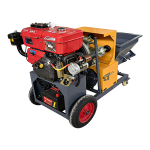 Machine de Construction Électrique Diesel 2026 pour le Plâtrage Mural en Béton, Pulvérisateur de Mortier <span class=keywords><strong>Sable</strong></span>-Ciment - Product Image 2