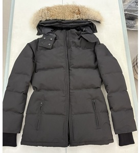 <span class=keywords><strong>Veste</strong></span> d'hiver en duvet d'oie style canadien, vente en gros, parka d'extérieur pour hommes et femmes, manteau matelassé à capuche - Product Image 5