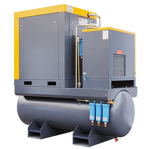 AirHorse <span class=keywords><strong>Compresseur</strong></span> d'air industriel tout-en-un 20HP 15KW 8/16/20bar 20HP monophasé à vis rotatif avec sécheur d'air et réservoir - Product Image 6
