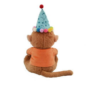 Peluche de cumpleaños mono suave juguete regalo pastel oso juguete fabricante nuevo diseño OEM peluche animal de peluche juguetes promocionales - Product Image 3