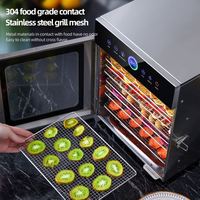 Commerciële Voedsel Dehydrator Machine Voor Gedehydrateerde Groenten Automatische Fruit En Groente Droger Thuis Droogmachine
