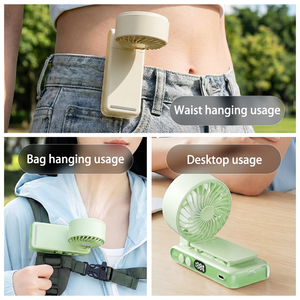 พัดมือพลาสติกสีส้มราคาประหยัด รับรองคุณภาพ ระดับ A พัดมือถือส่วนตัว - Product Image 1