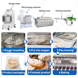 ORME Turkish Pita <strong>Bread</strong> Make Machine Electric Tandoori Roti Robot Maker Paratha Production Line <strong>Indian</strong> - Product Image 2