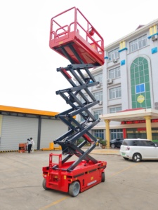 Plataforma Elevadora de Tijera Autopropulsada Eléctrica Hidráulica Jingxin con Certificación CE, Altura Máxima de 10 m y Capacidad para 4 Personas - Product Image 3