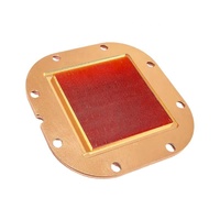 Radiateur de refroidissement à eau pour CPU, plaque jaune, en cuivre micro-canaux non allié, haute élongation, ultime, fourni par le fabricant