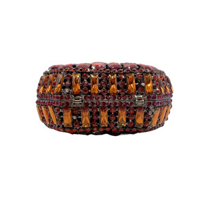 Bolso de noche elegante a la moda para mujer, botella de Perfume con diamantes de imitación, bolso de mano de cristal brillante para boda, fiesta de invitados, bolso de Graduación - Product Image 5