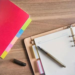 Translucent Waterproof PET <b>Label</b> Fluorescent Self-Adhesive Paste Stickers Student Back-to-School Essentials Memo 8.8x5.8cm - Product Image 3