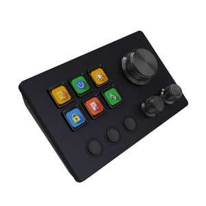 N3 LCD Macro <span class=keywords><strong>Pad</strong></span> avec 6 touches personnalisées et 3 boutons rotatifs |   Direct d'usine |   Prêt pour la vente en gros et la distribution - Product Image 1