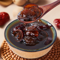 1.3kg Selai Buah Premium Berkualitas Tinggi dengan Kandungan Daging Buah Asli, Selai Longan Madu Kurma Merah untuk Minuman atau Bebalkan