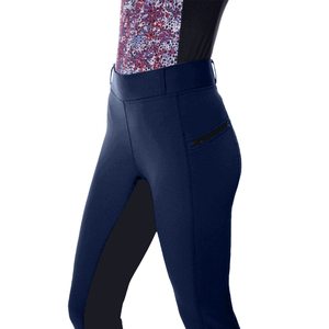 Personnaliser Faible QUANTITÉ MINIMALE DE COMMANDE de Haute Qualité Zipper Poches Équestre Culotte Chaps Scolaires Équitation <span class=keywords><strong>Pantalon</strong></span> En Gros D'équitation Collants - Product Image 3