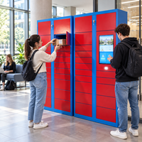 Système automatisé de réception et de récupération de colis pour les complexes d'appartements, casier intelligent pour la réception de courrier