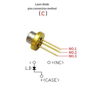 Diode <span class=keywords><strong>Laser</strong></span> infrarouge, semi-conducteur TO18/diamètre 5.6mm 905nm 25W 75W, <span class=keywords><strong>lumière</strong></span> IR - Product Image 4