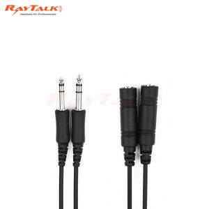 U174 à U174 <span class=keywords><strong>RALLONGE</strong></span> <span class=keywords><strong>DE</strong></span> <span class=keywords><strong>CASQUE</strong></span> D'AVIATION-CONNECTEUR MIL-SPEC pour COMMUNICATION <span class=keywords><strong>DE</strong></span> PILOTE D'HÉLICOPTÈRE - Product Image 3