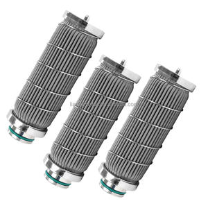 LIANDA paslanmaz çelik kıvrımlı filtre kartuşu örgü filtre üretici SS316 SUS304 emme süzgeç endüstriyel filtre elemanı - Product Image 3