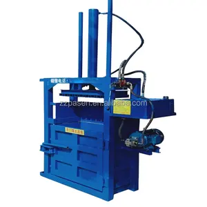 portable electric second hand clothes baler small aluminum can bales machine for sale price